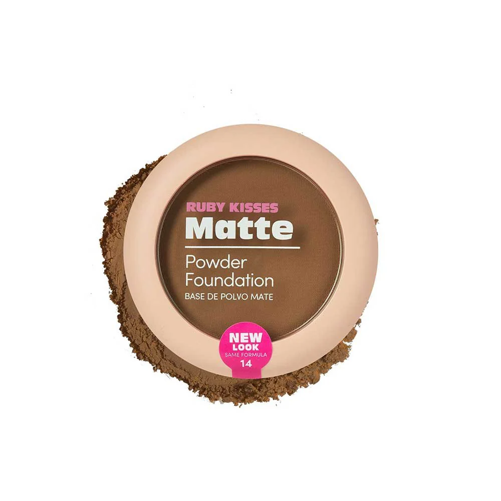 Ruby Kisses Matte Powder Foundation – Add Velvety Touch 8 Shades - Image 11