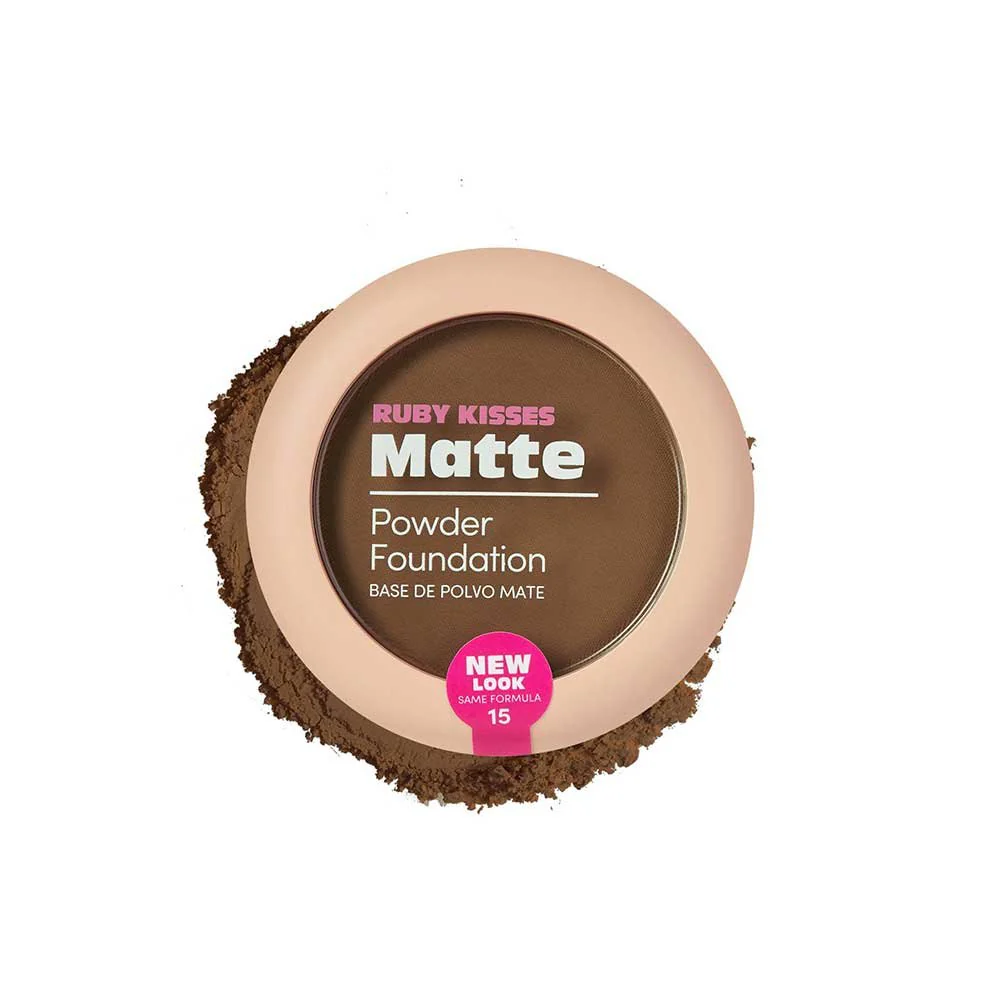 Ruby Kisses Matte Powder Foundation – Add Velvety Touch 8 Shades - Image 15