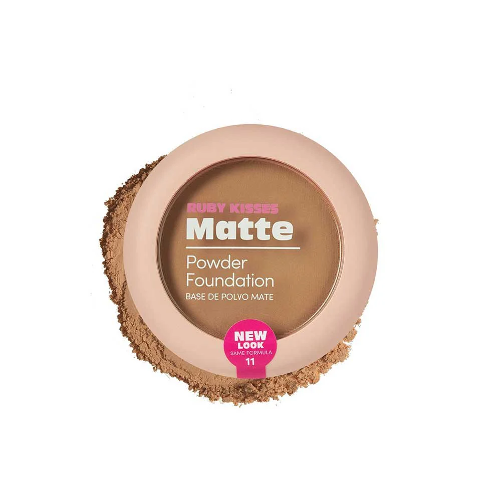 Ruby Kisses Matte Powder Foundation – Add Velvety Touch 8 Shades - Image 7