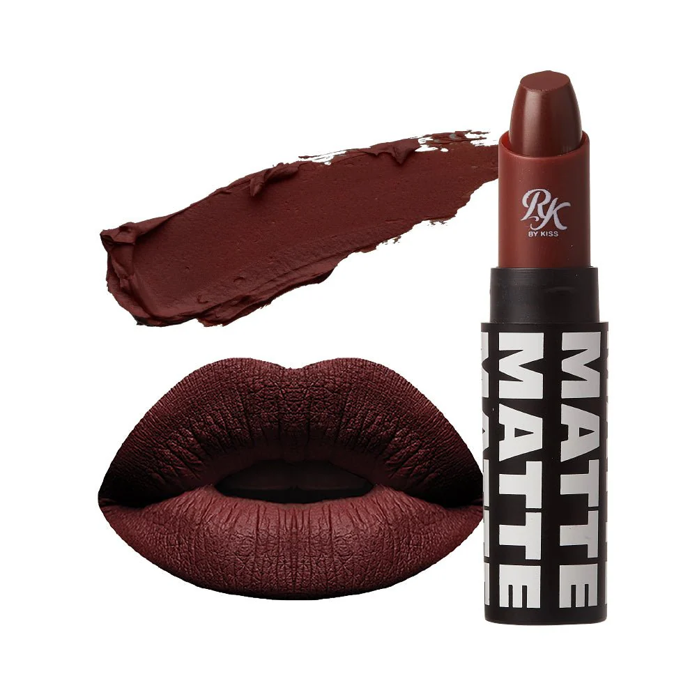 Ruby Kisses Mattest Matte Lipstick – Bold Color & Full Matte Finish - Image 33