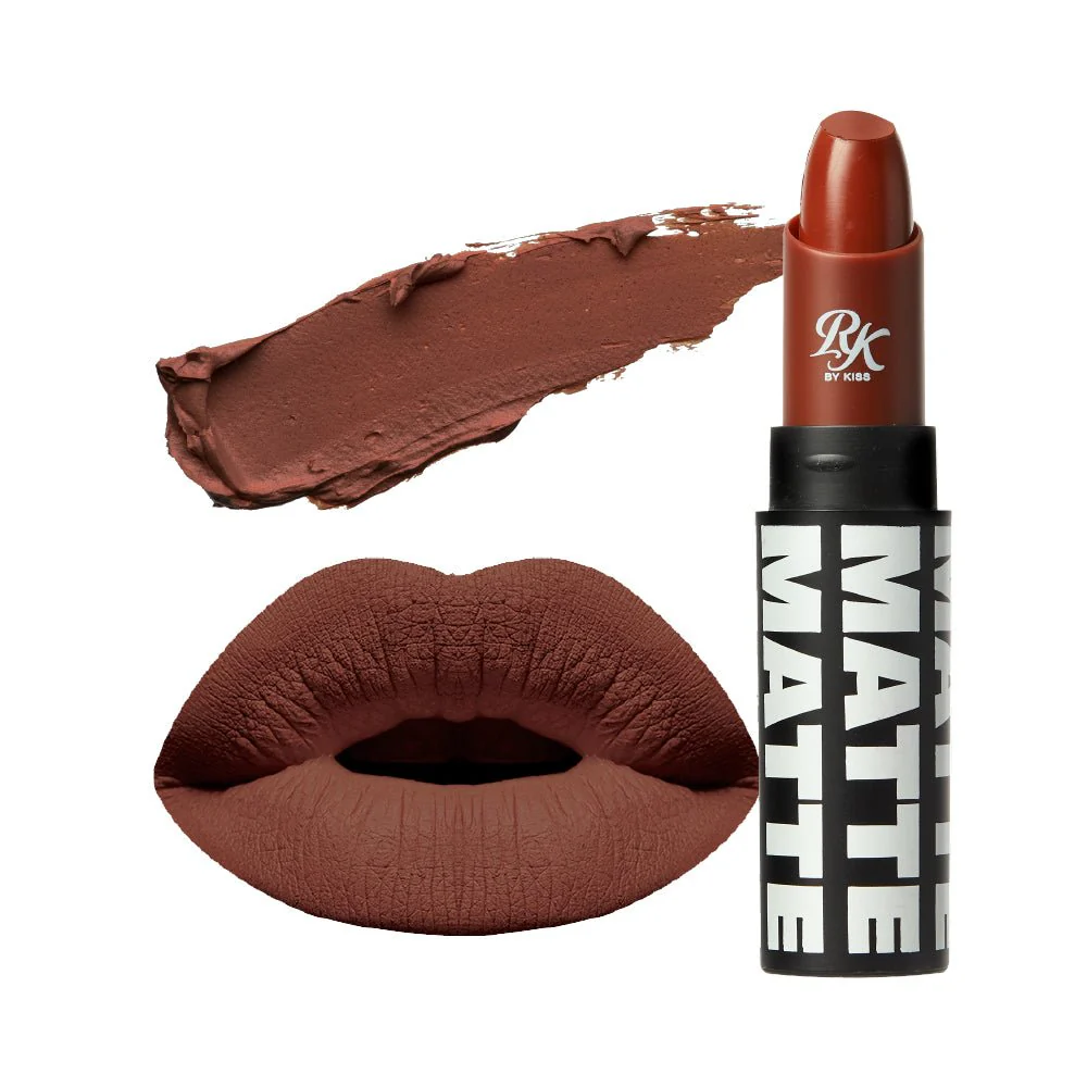Ruby Kisses Matte Lipstick – Bold Color, Matte Finish - Image 13