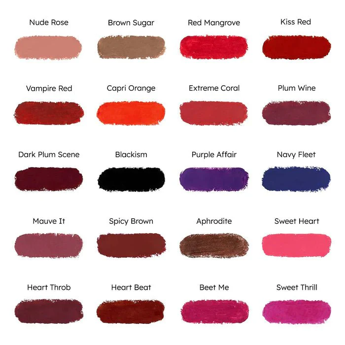 Ruby Kisses Matte Lipstick – Bold Color, Matte Finish - Image 2