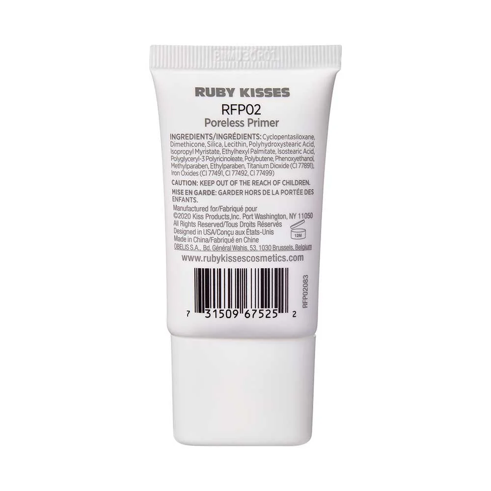 Ruby Kisses Never Touch Up Face Primer – Poreless Finish 0.67 oz - Image 4