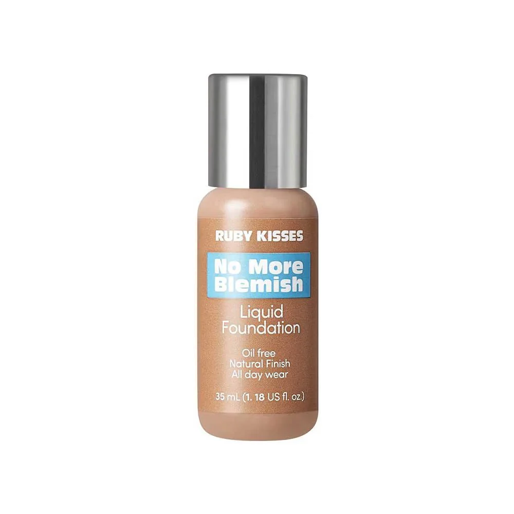 Ruby Kisses No More Blemish Liquid Foundation - 7 Shades - Image 5