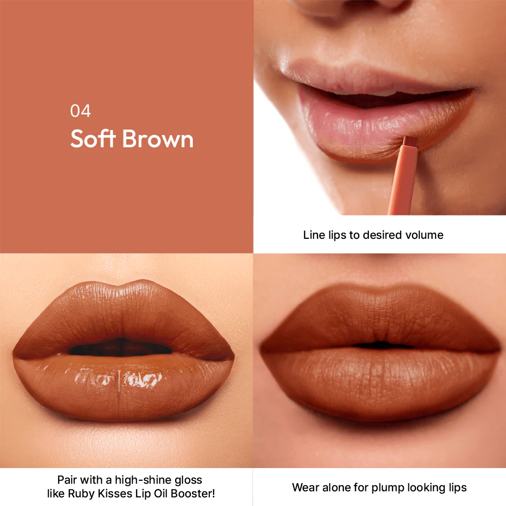 Ruby Kisses Plumping Lip Liner – 12 Shades - Image 14