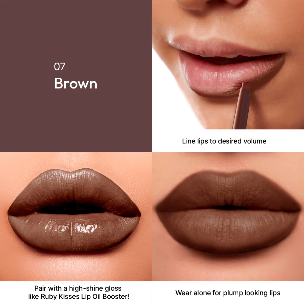Ruby Kisses Plumping Lip Liner – 12 Shades - Image 23