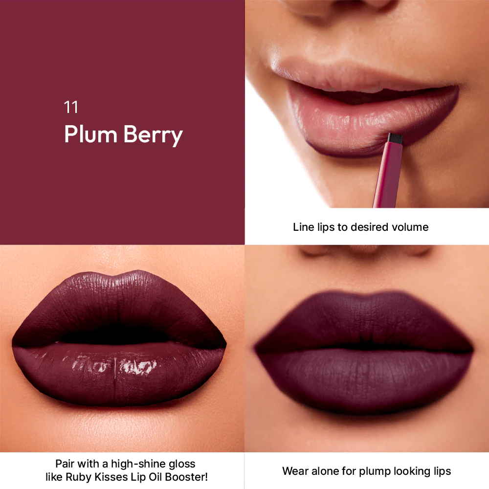 Ruby Kisses Plumping Lip Liner – 12 Shades - Image 35