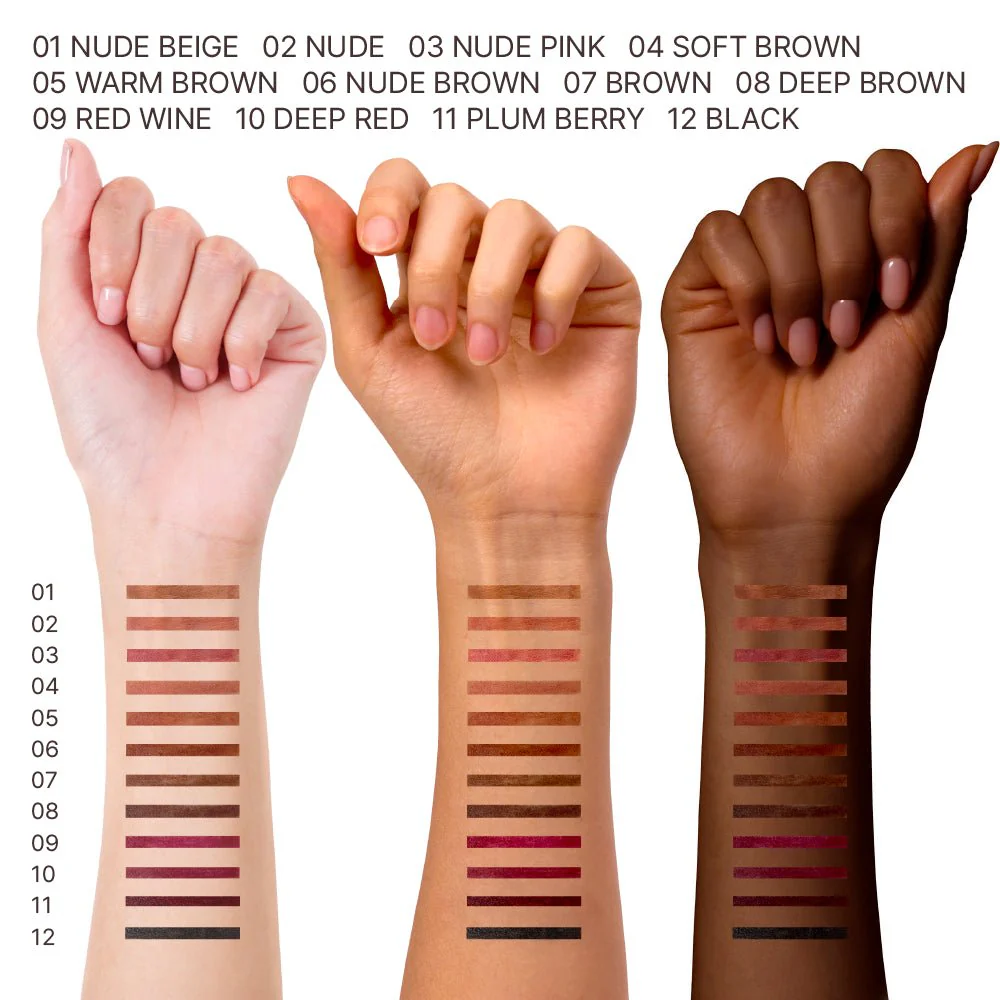 Ruby Kisses Plumping Lip Liner – 12 Shades - Image 39