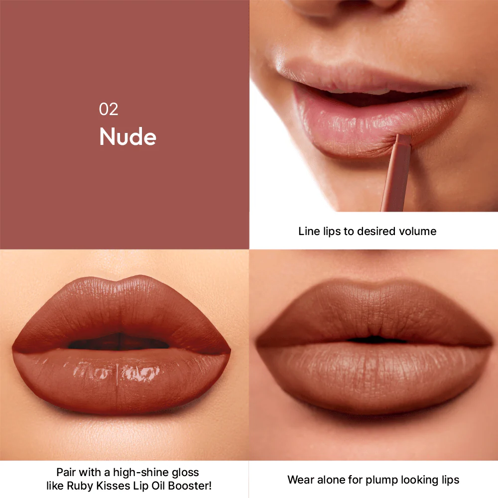 Ruby Kisses Plumping Lip Liner – 12 Shades - Image 8