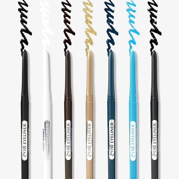 Ruby Kisses Retractable Pencil Eyeliner – 7 Bold Shades