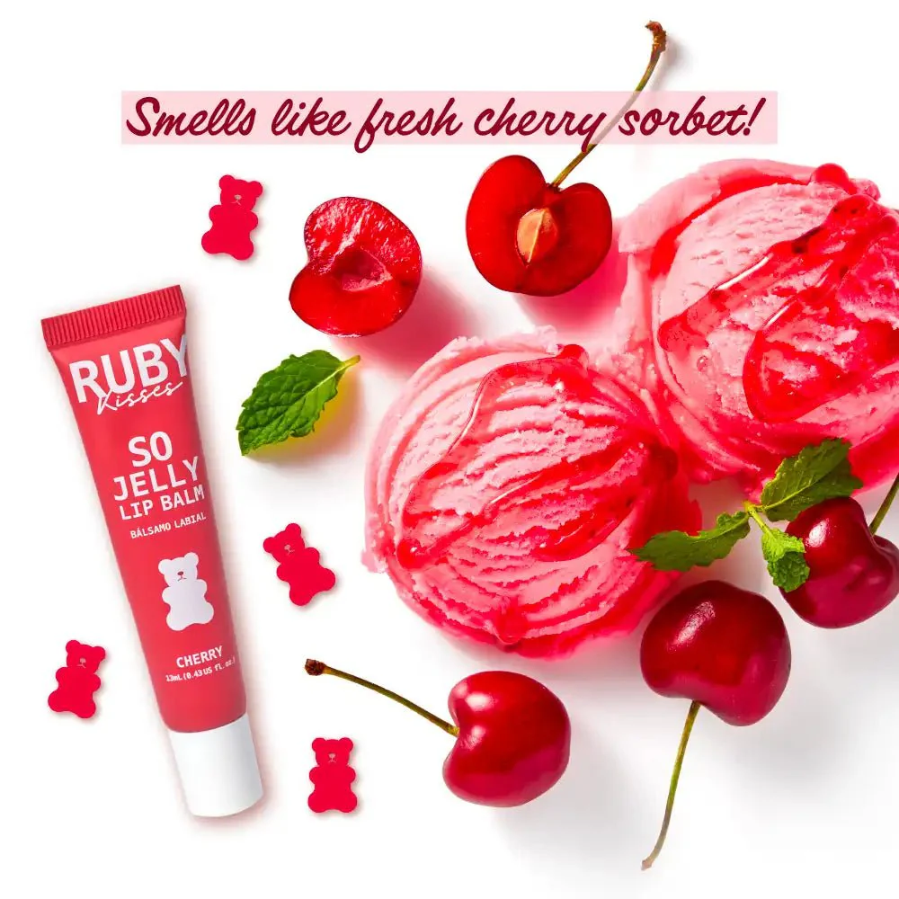 Ruby Kisses So Jelly Tinted Lip Balm – Scented, Hydrating Lip Treatment - Image 11