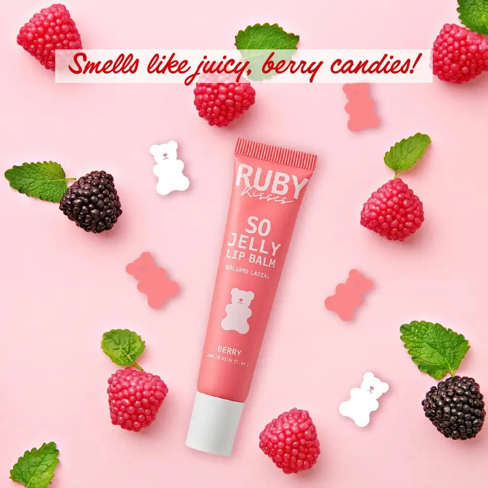 Ruby Kisses So Jelly Tinted Lip Balm – Scented, Hydrating Lip Treatment - Image 7