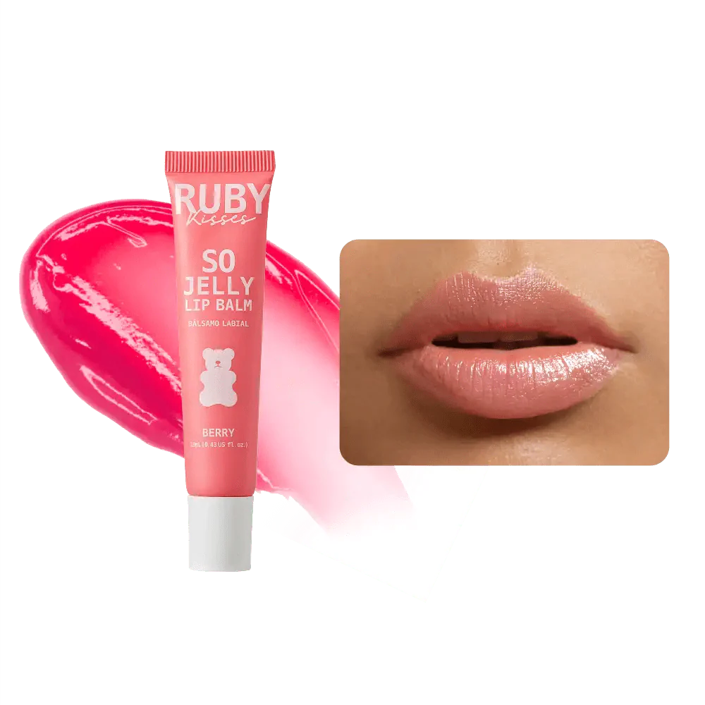 Ruby Kisses So Jelly Tinted Lip Balm – Scented, Hydrating Lip Treatment - Image 8