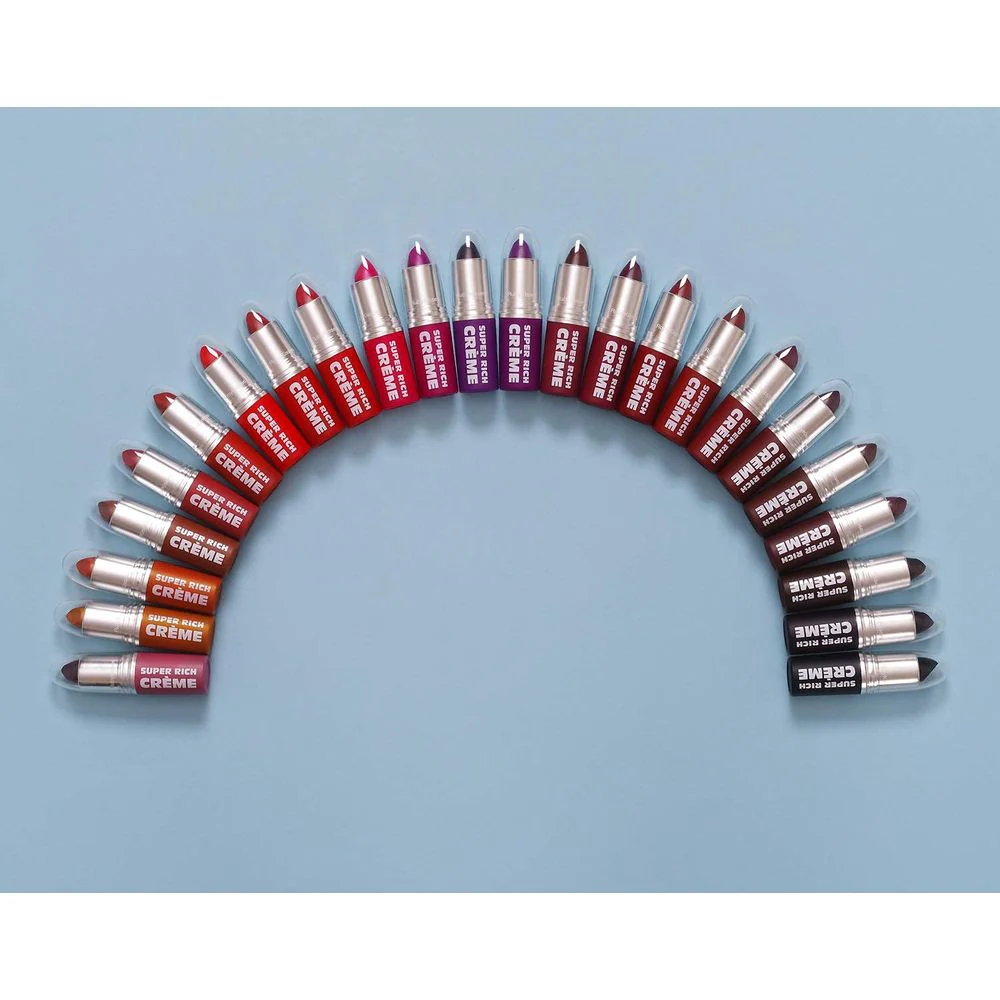 Ruby Kisses Super Rich Creme Lipstick –12 Metallic & Statement Shades