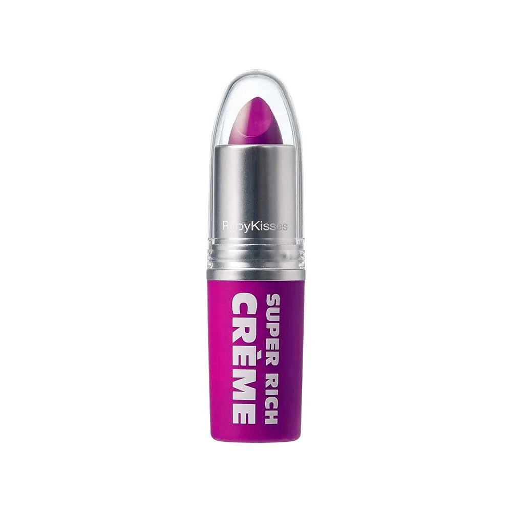 Ruby Kisses Super Rich Creme Lipstick –12 Metallic & Statement Shades - Image 15