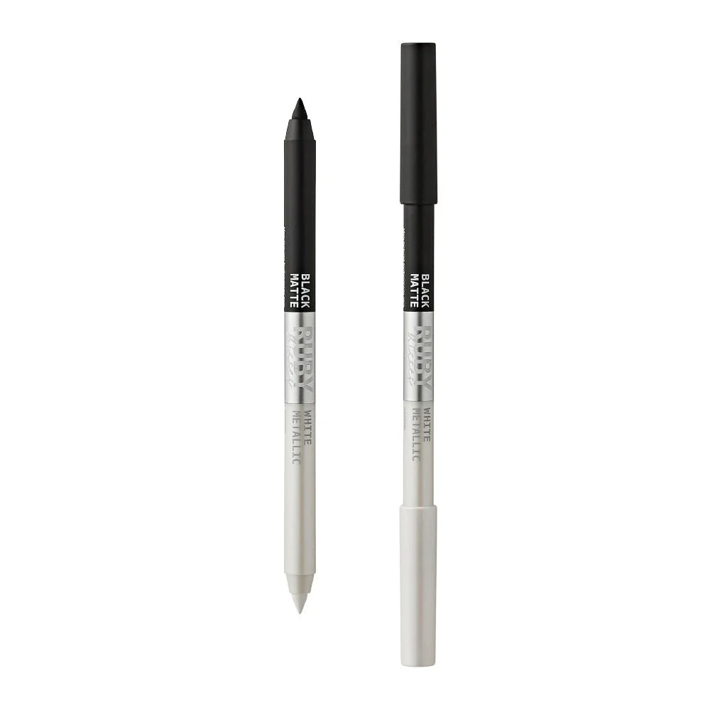 Ruby Kisses Waterproof Matte & Metallic Duo Eyeliner - 4 Shades - Image 5