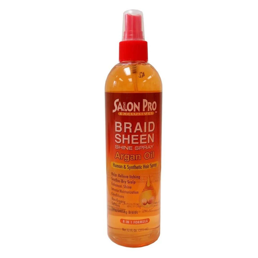 Salon Pro Exclusive Braid Sheen Shine Spray β 12 oz - Image 3