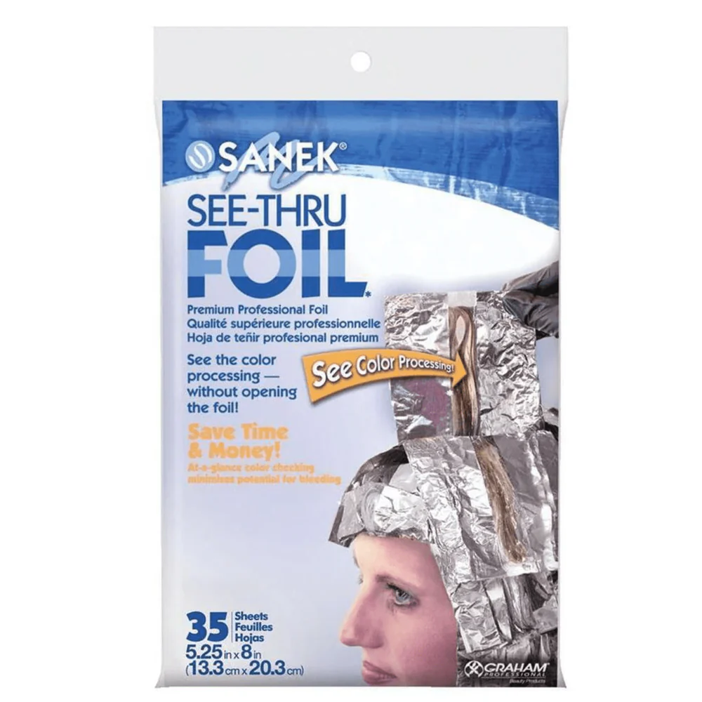 Sanek See-Thru Foil Sheets - 35ct 5.25"x8"