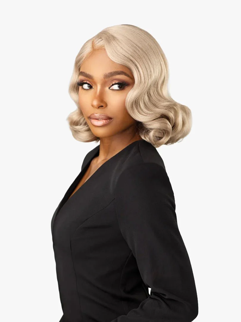 Sensationnel Synthetic Hair Butta Chic Bob Glueless HD Lace Front Wig - LOB Unit 11 - Image 4