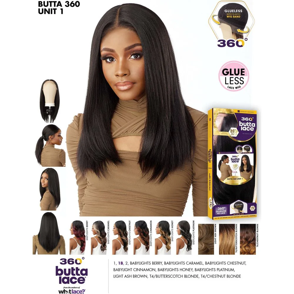 Sensationnel Butta Lace 360° HD Synthetic Lace Wigs - Unit 1 - Image 5