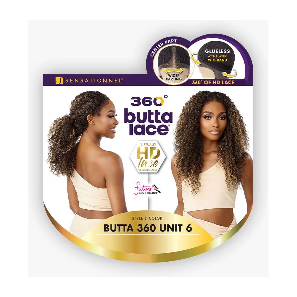 Sensationnel Butta Lace HD 360 Synthetic Lace Front Wig - Unit 6 - Image 7