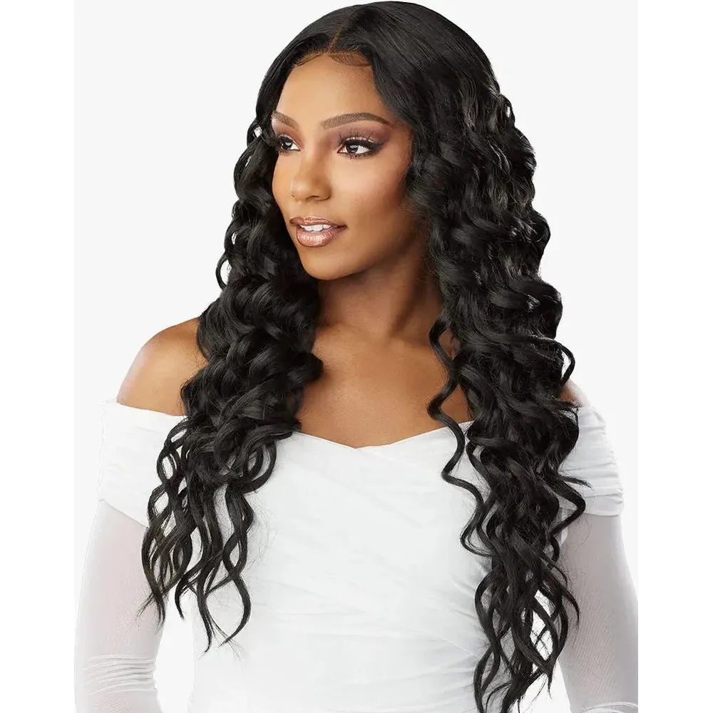 Sensationnel Butta Lace Human Hair Blend HD Lace Front Wig - Deep Twist 26" - Image 4