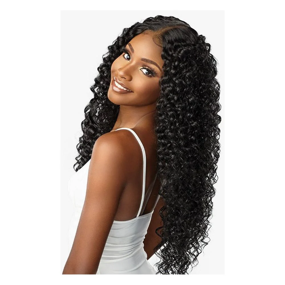 Sensationnel Butta Lace Human Hair Blend Lace Front Wig - Bohemian 28" - Image 4