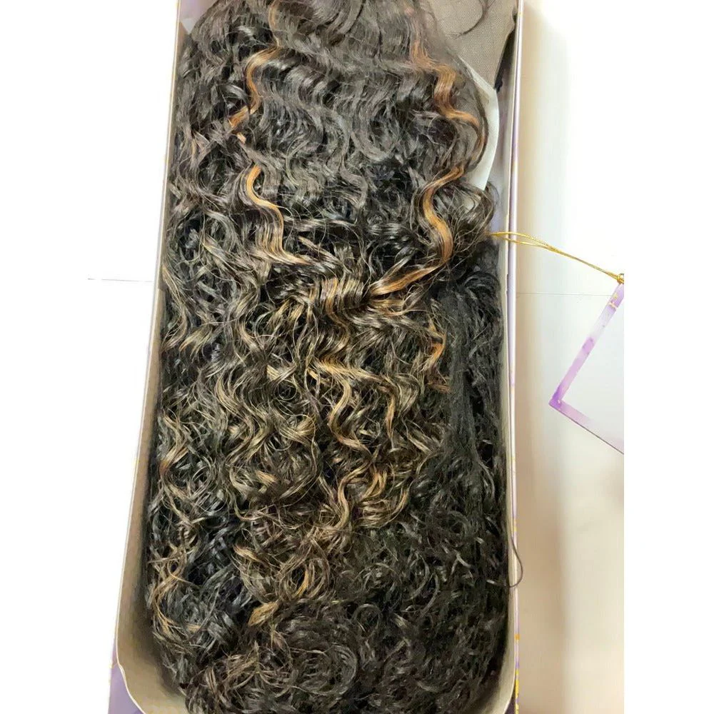 Sensationnel Butta Lace Human Hair Blend Lace Front Wig - Bohemian 28" - Image 8