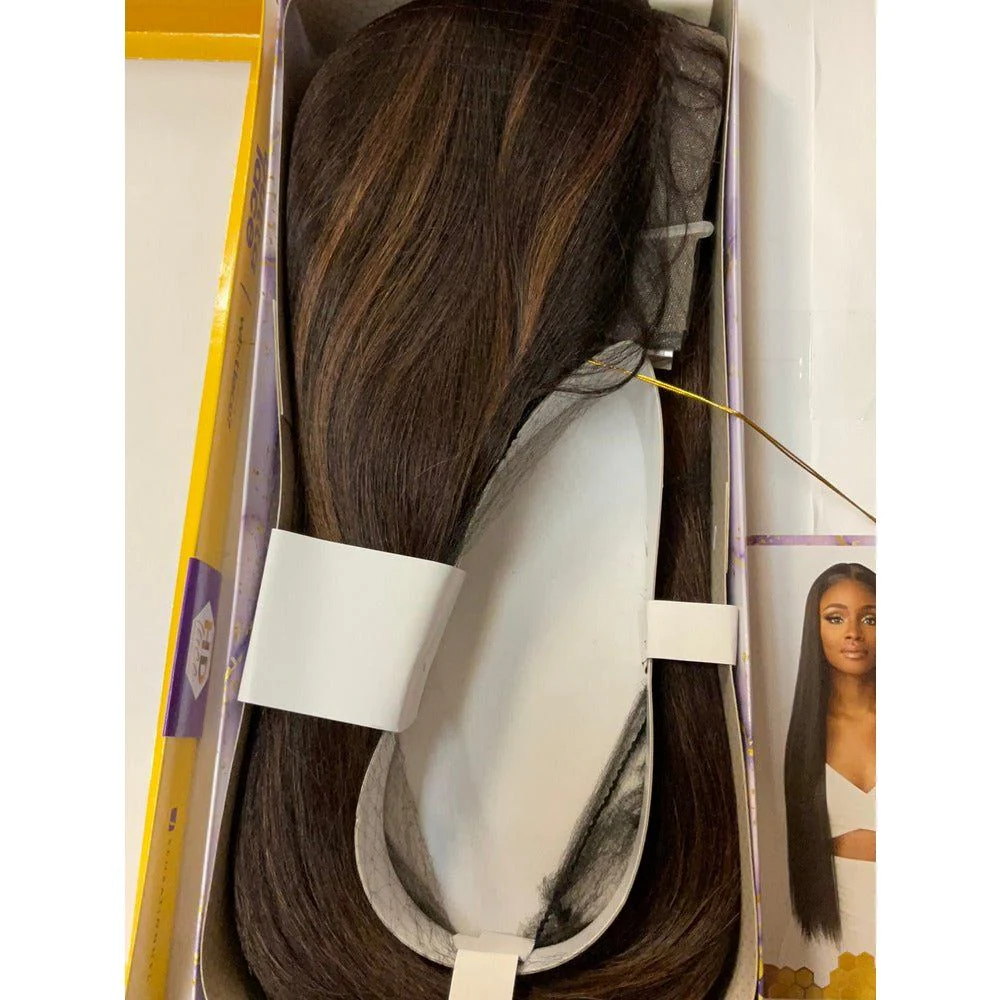 Sensationnel Butta Lace Human Hair Blend Lace Front Wig - Straight 32" - Image 5