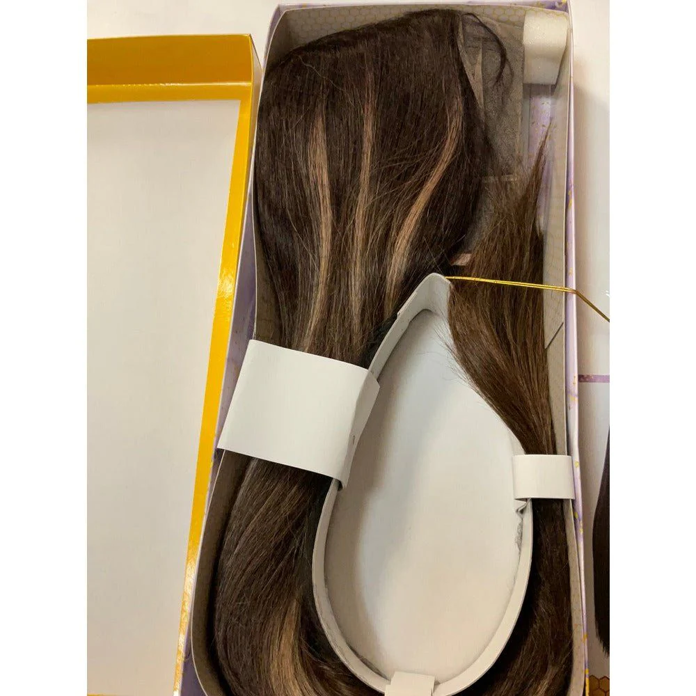 Sensationnel Butta Lace Human Hair Blend Lace Front Wig - Straight 32" - Image 8