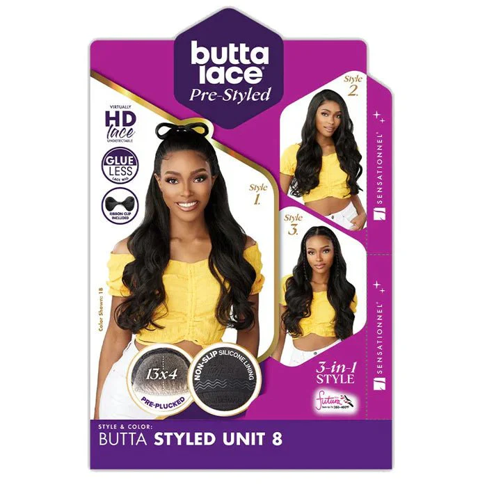 Sensationnel Butta Lace Synthetic Hd Lace Pre Styled - Unit 8 - Image 7