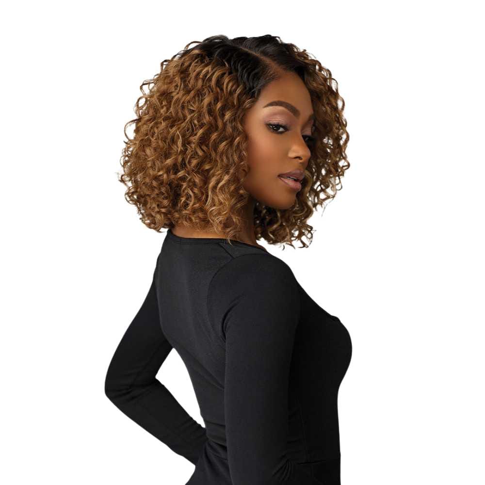 Sensationnel Synthetic Hair Butta Chic Bob Glueless HD Lace Front Wig - LOB Unit 3 - Image 4