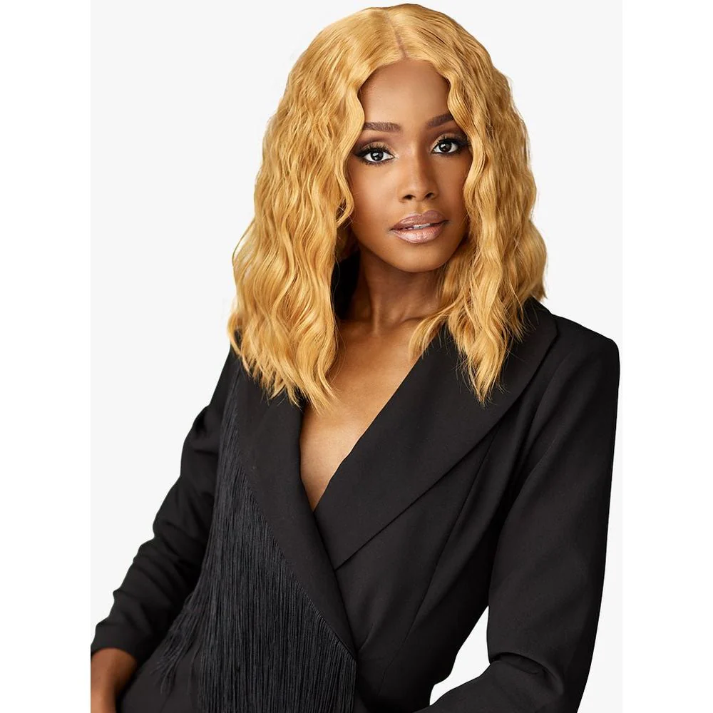 Sensationnel Synthetic Hair Butta Chic Bob Glueless HD Lace Front Wig - LOB Unit 6 - Image 4