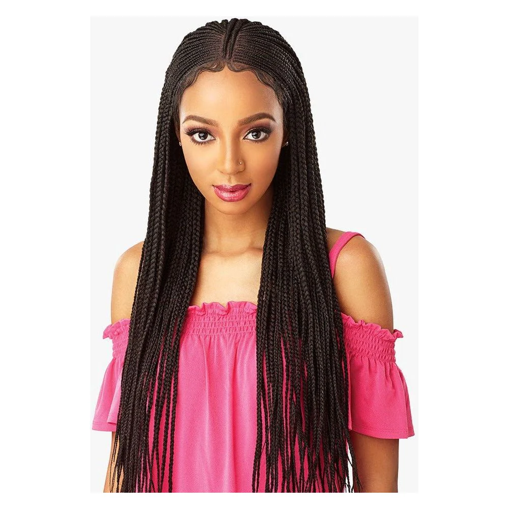 Sensationnel Cloud 9 13x5 Synthetic Lace Front Wig - Fulani Cornrow - Image 2