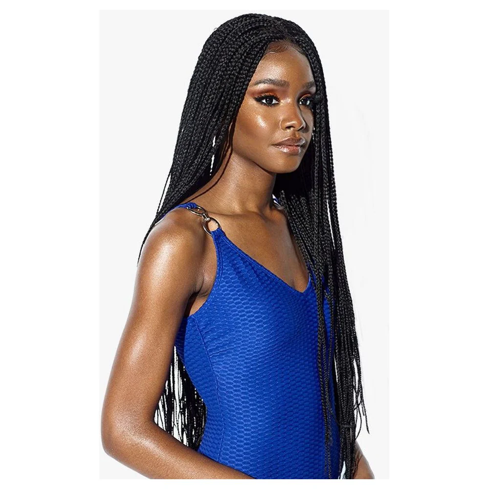 Sensationnel Cloud 9 RUWA 4x4 Synthetic Swiss Lace Wig - Box Braid 36" - Image 4