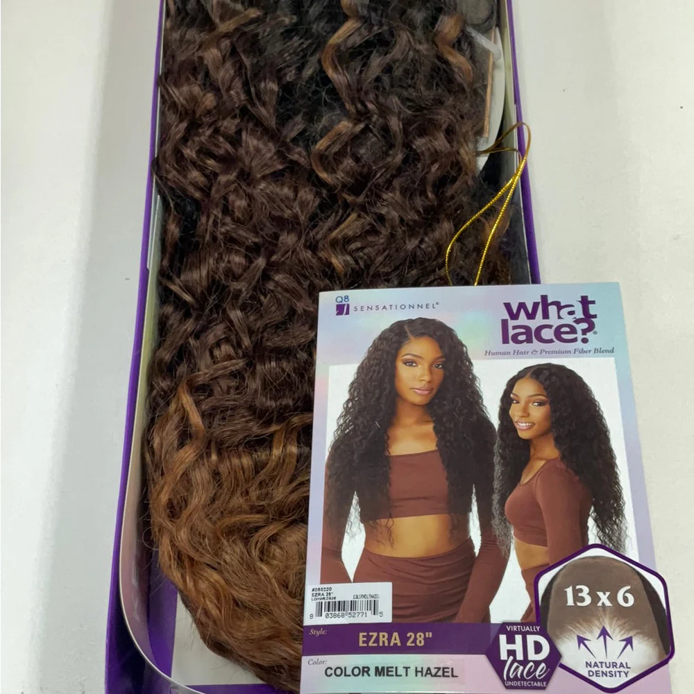 Sensationnel What Lace 13×6 HD Human‑Blend Wig – Ezra 28″ - Image 13
