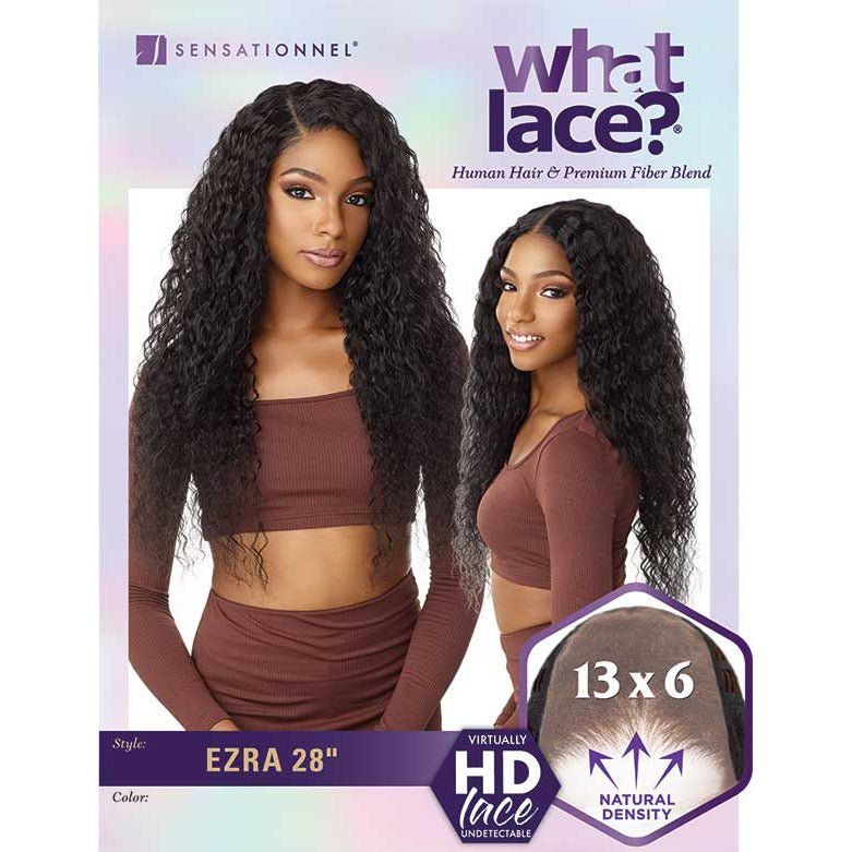 Sensationnel What Lace 13×6 HD Human‑Blend Wig – Ezra 28″ - Image 6