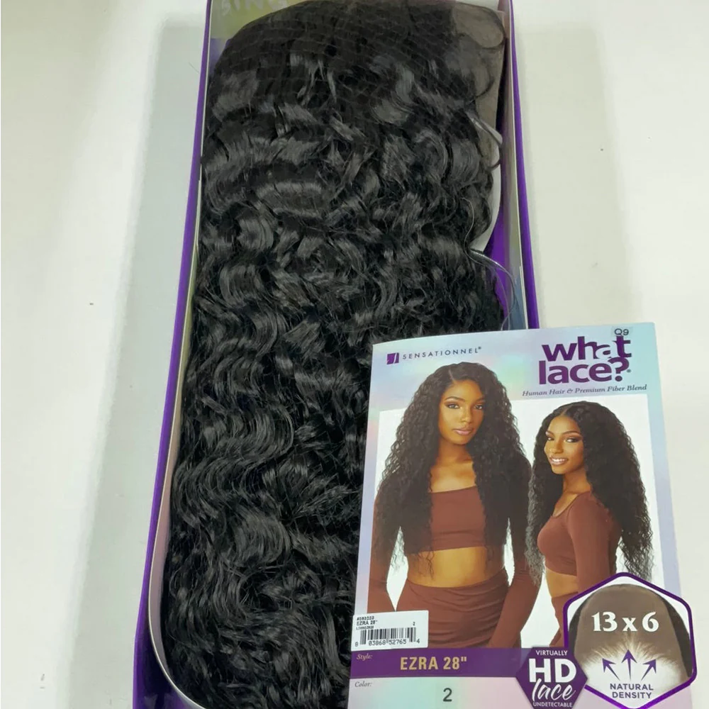 Sensationnel What Lace 13×6 HD Human‑Blend Wig – Ezra 28″ - Image 9