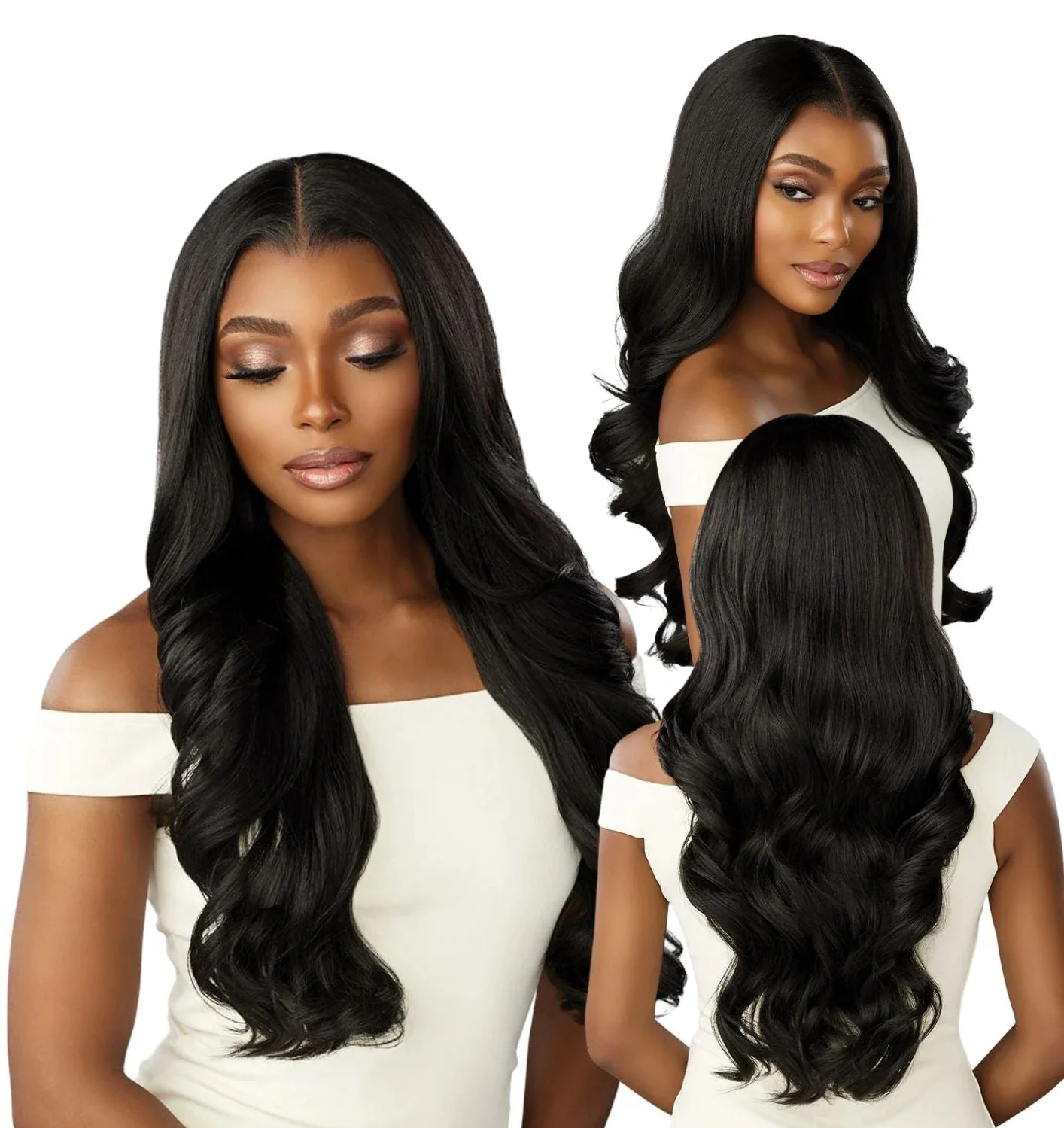 Sensationnel Crowned Edge 13x5 Synthetic HD Lace Wig – Wavy 26"