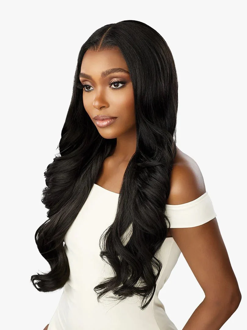 Sensationnel Crowned Edge 13x5 Synthetic HD Lace Wig – Wavy 26" - Image 4