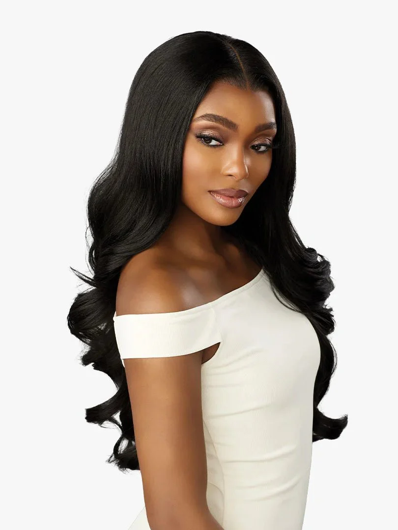 Sensationnel Crowned Edge 13x5 Synthetic HD Lace Wig – Wavy 26" - Image 5