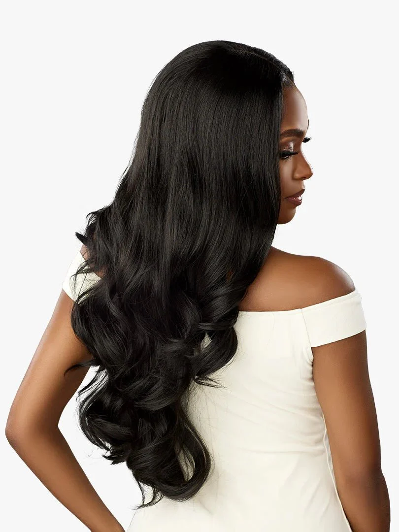Sensationnel Crowned Edge 13x5 Synthetic HD Lace Wig – Wavy 26" - Image 6