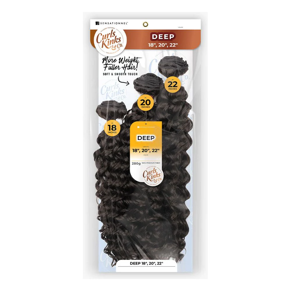 Sensationnel Curls Kinks & Co. Synthetic Weave Multipack - Deep - Image 2