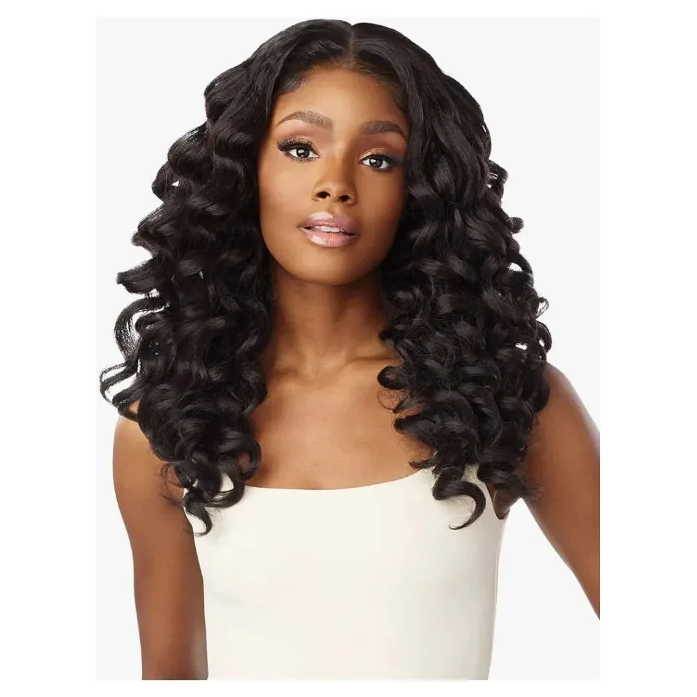 Sensationnel Kinky Edges Y-Part HD Lace Wig – Kinky Wand Curl 20″ - Image 2