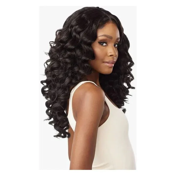 Sensationnel Kinky Edges Y-Part HD Lace Wig – Kinky Wand Curl 20″ - Image 4