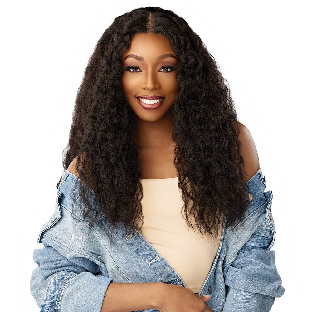 Sensationnel Curls Kinks & Co. HD Lace Y‑Part Wig – Kinky Braid Out 20″