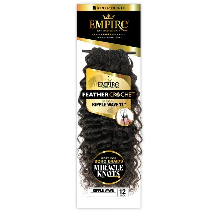 Sensationnel Empire 100% Human Hair Feather Crochet – Ripple Wave - Image 2