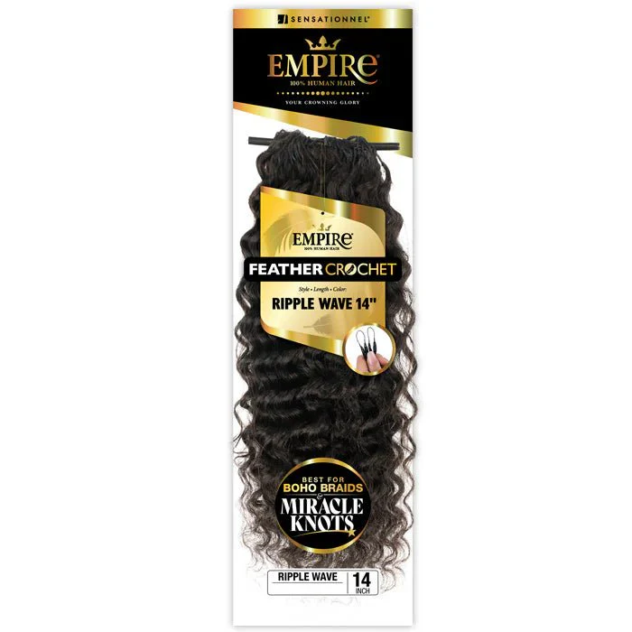 Sensationnel Empire 100% Human Hair Feather Crochet – Ripple Wave - Image 3