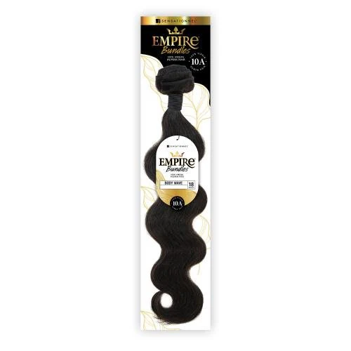 Sensationnel Empire 10A 100% Human Hair Body Wave - 10” to 28”