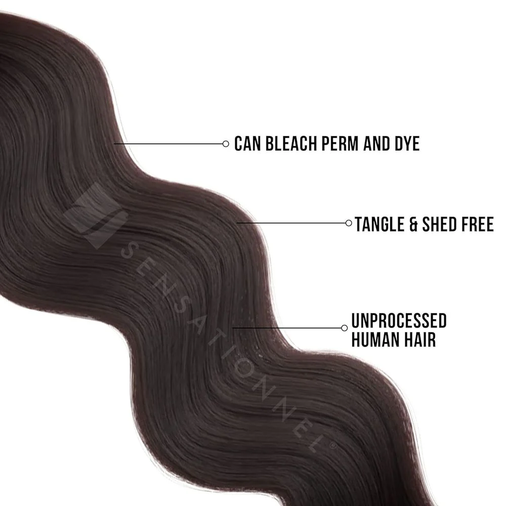 Sensationnel Empire 10A 100% Human Hair Body Wave - 10” to 28” - Image 10